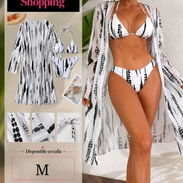 Juego de bikini talla M 🤍🖤 - Img 57300698