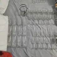 Juego de copas y vasos con hielera - Img 55817593