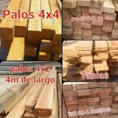 Tablas y palos 4x4 - Img 123828982