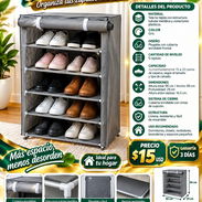 ZAPATERA DE 5 NIVELES, ENTREGA DE FACTURA PARA SU GARANTÍA. VARIEDAD DE ÚTILES DEL HOGAR, FERRETERÍA, ELECTRODOMÉSTICOS - Img 57885763