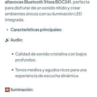 Barra de altavoces Bluetooth. - 4/5