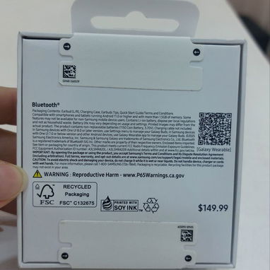 Audifonos manos libres gama alta Samsung Galaxy Buds 3 FE 0km sellados en caja garantia somos tienda fisica. 54741004 - Img 112178090