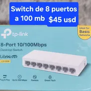 Switch de 8 puertos de 100 mbps en venta - Img 55320499