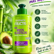 Crema para Peinar Garnier Rizos Elásticos. Nutrición & Anti-frizz - Img 57699548