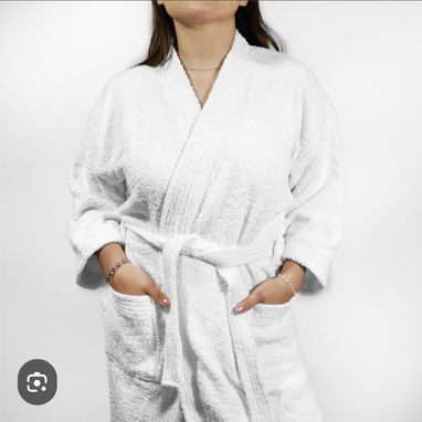 🛁 Bata de baño o Albornoz Unisex de Felpa Suave – Home Deluxe - Img 113970647