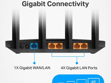 TP-Link Router WiFi Gigabit AC1200 (Archer A6) - Img 63916785