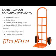 🔶️ Carretillas de carga, para almacén 200Kg capacidad de carga 🍊 Importadas. - Img 58297055