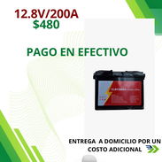 Baterías de litio LiFePO4 de 12.8V/100A y 12.8V/200A al mejor precio del mercado. - Img 55928365