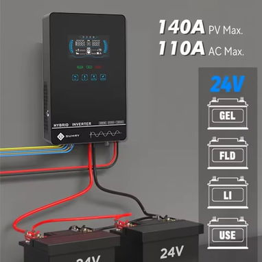 Inversor Híbrido Sumry 4kW en caja y transporte! - Img 120608816