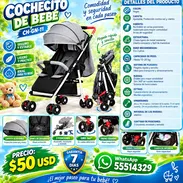 COCHE DE BEBÉ CH-GN-11, NUEVO EN SU EMPAQUE. VARIEDAD DE ARTÍCULOS PARA EL HOGAR, FACTURA Y GARANTÍA - Img 58280570