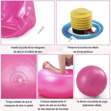 Pelotas para Pilates o Yoga Grandes y Pequeñas - Img 108797019