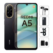 Teléfono Xiaomi Redmi A5, 3Gb Ram + 3Gb virtual,Total 6Gb, 64Gb Almacenamiento, Con Cover, Mica y Audífonos - Negro - Img 55172077