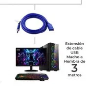 EXTENSIONES DE CABLE USB 3.0 MACHO A HEMBRA (1 METRO - 6 USD Y 3 METRO - 14 USD) - Img 47745201