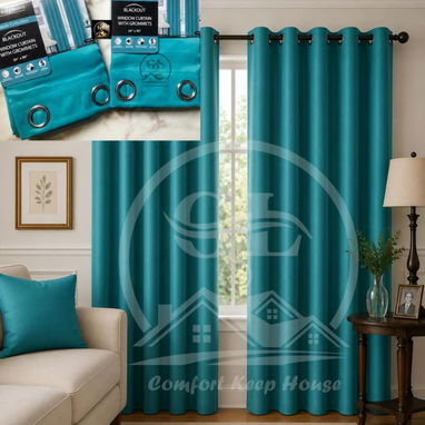 Cortinas tapa sol blackout el juego d dos paños - Img 123877015