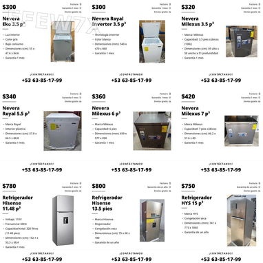 Neveras refrigeradores lavadores y aires nuevos - 2/4
