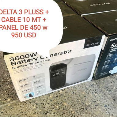 Se venden Ecoflow, panel solar, inversores y otros, somos de la Habana. Contactar al WhatsApp 51170866. - 2/10