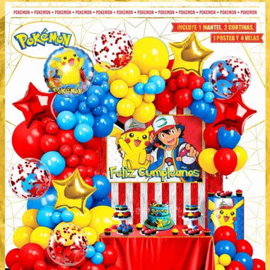 Set temáticos decorativos para cumpleaños - Img 127637905