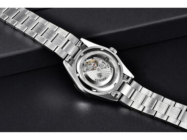 ⭕️ Reloj Hombre Reloj Pulsera ✅ Reloj Automatico Reloj Mecánico Reloj Acero Inoxidable Regalo hombre - Img main-image-44825692