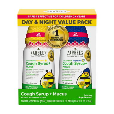 Set de Jarabe para la tos y resfriado Día y Noche para bebé y niños - Img 110647694
