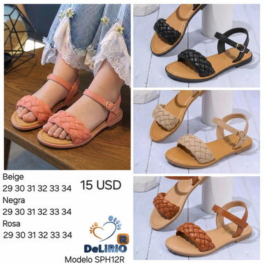 Sandalias de modelos hermosos 💜 para niñas 👧🏽 - 7/10