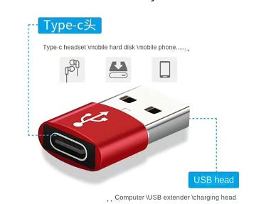 Vendo adaptador macho USB hembra TIPO C - Img 56606863