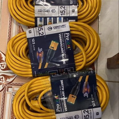 Extensión eléctrica 15.2 m Industrial - 2/2