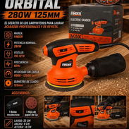 🗜️ LIJADORA 🗜️ ELECTRICA ORBITAL 280W. MENSAJERIA CON FACTURA Y GARANTIA. 📲 54833699 - Img 55945143