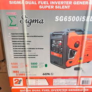 ⚡️GENERADOR SIGMA⚡️ 🚨NUEVO PRECIO🚨 ✅6500w ✅Gas y gasolina ✅110v y 220v - Img 57924161
