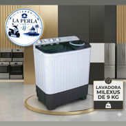 Lavadora Semiautomática Milexus de 9 kg - Img 56220186