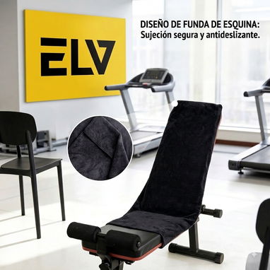 Toalla Fitness // Absorbente y resistente al sudor // Color Gris - 2/2