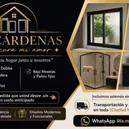Carpinteria en aluminio y cristal. Bajos de meseta. Puertas closet. Ventanas - Img 57597979