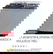 LAVADORA SEMIAUTOMÁTICA MILEXUS 7KG - Img 48819137