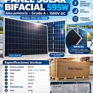 Panel solar bifacial 595W - Img 57849311