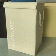 🧺 Cesta de Lavandería con Tapa – Práctica y Resistente - Img 55550083