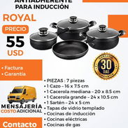 Set de Ollas Antiadherente para inducción Royal - Img 55814608