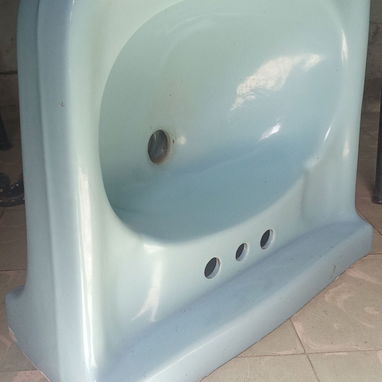 Vendo Lavamanos de Uso a 8000 CUP, Azul Celeste, Perfecto Estado, al 55102507 con Michel - 3/3