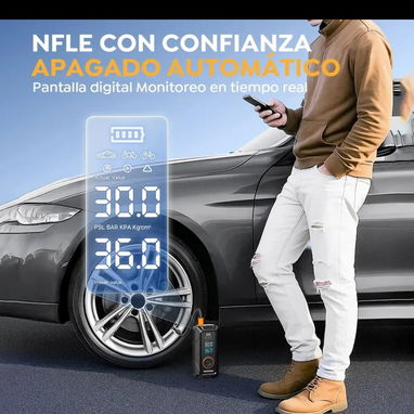 Compresor de aire eléctrico inalámbrico 150 psi - 3/8