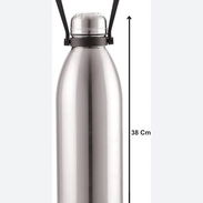 Termo de acero inoxidable doble capa, capacidad 2 litros - Img 54786166