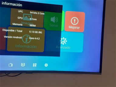 Tv led curvo 55 BlackPoint 4 k ,smart tv, Qualcore, con Sistema  Android   53318171 - Img 66437836