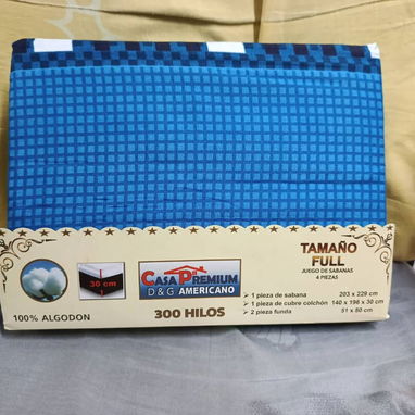 Juego de sábana camero de algodón es tela gordita no es fina en 7000cup - Img 123179536