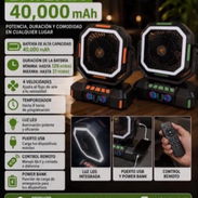 Ventilador Recargable F22 de 40,000 mAh - Img 57820032
