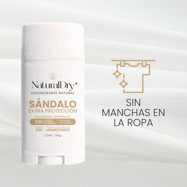 Desodorante Natural en Barra Sándalo Extra Protección - Img 117363159