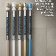Cortineros extendibles para baño - Img 57545914