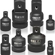 Neiko 30223A Juego de adaptador y reductor de impacto 8 piezas 🌐 Para destornillador, taladro y trinquetes - Img 56831007