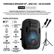 PORTABLE SPEAKER 15 ´´ , 35W JVC - XS-KY412PB - Img 55797442
