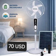 VENTILADOR SOLAR RECARGABLE 16" STAVEL - Img 55312133
