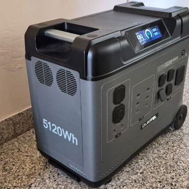 Ecoflow Oukitel Pro 5000 W + Panel Solar 400 W (nuevo) de 4 secciones plegables + Cable de extensión de 10 m para panel - 4/10