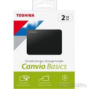 Disco duro externo marca TOSHIBA modelo CANVIO BASICS de 2Tb USB 3.0 NUEVO en caja - Img 45747548