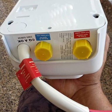 Calentador de agua electrico instantáneo 220volt - 4/6