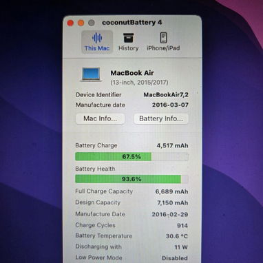 MacBook Air (13 pulgadas, principios de 2015) - Img 127286550